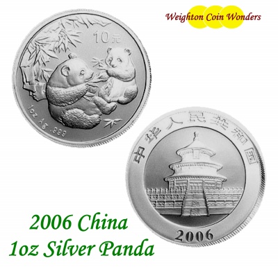 2006 1oz Silver PANDA